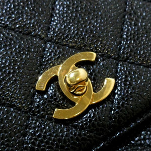 Vintage Kelly Caviar Black GHW
