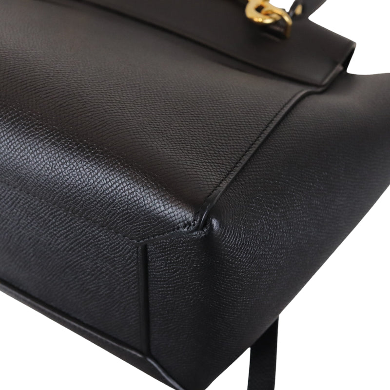 Belt Bag Micro Leather Black GHW