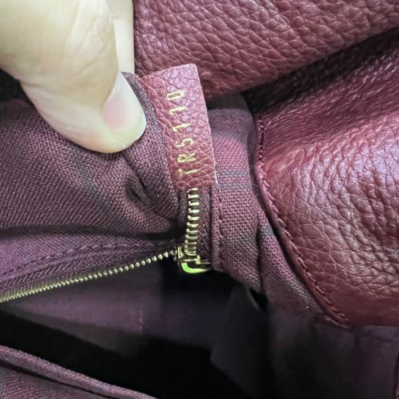 Artsy MM Empreinte Burgundy GHW