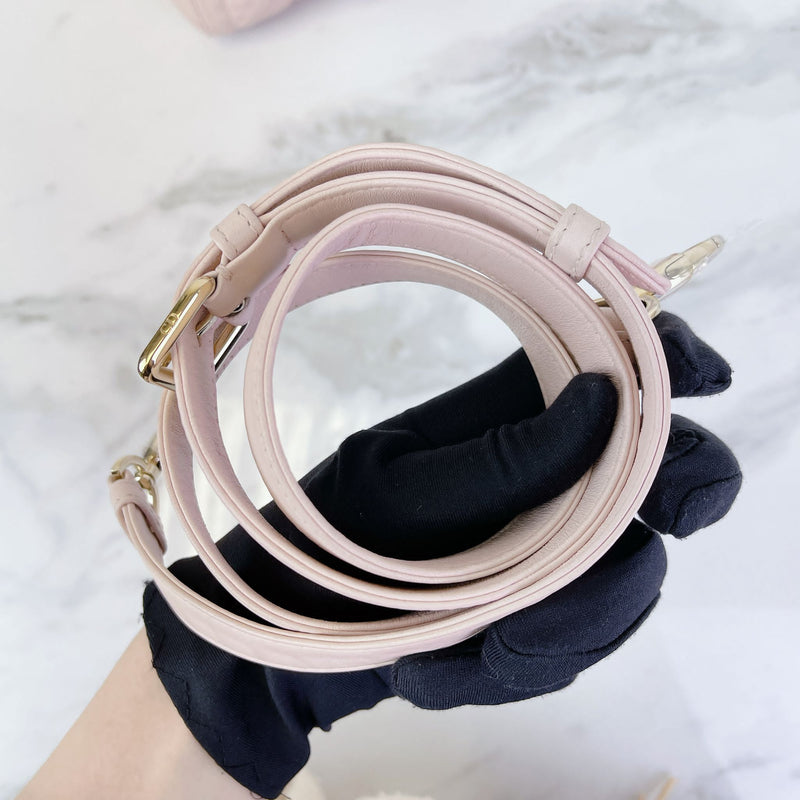 Lady Dior Medium Pink with GHW