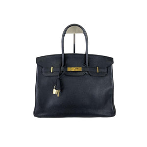 Birkin 35 Togo Black GHW