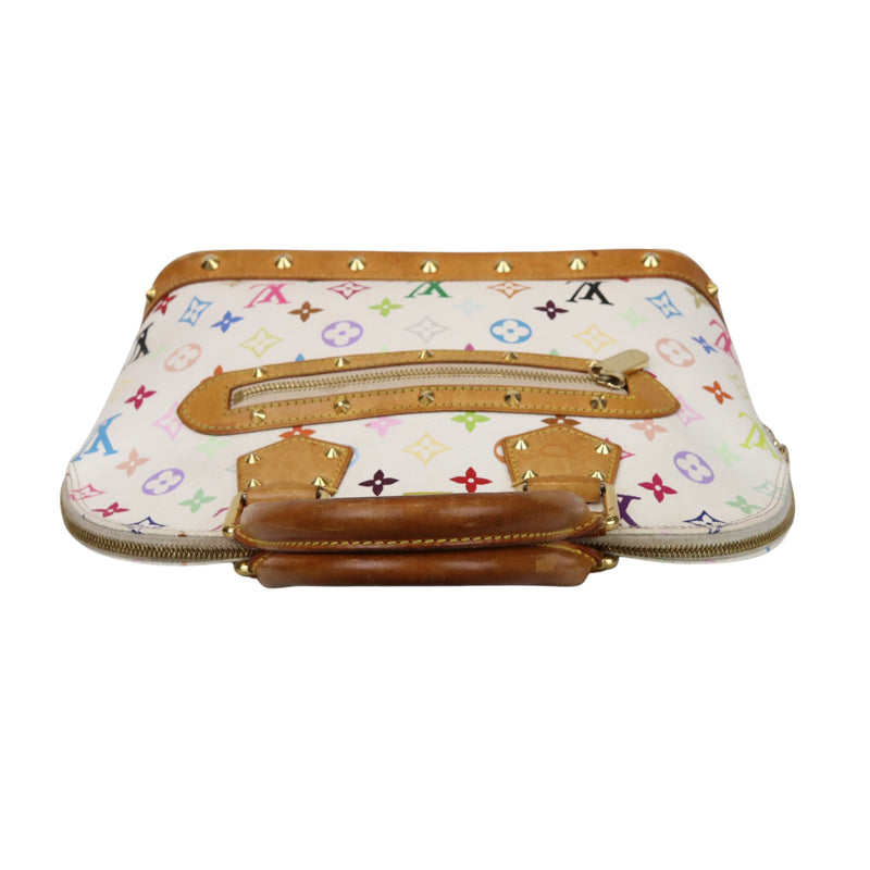 Monogram Multicolor Alma PM White GHW
