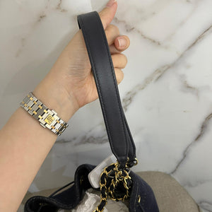 Deauville Denim Bucket Bag Blue