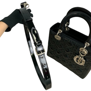 Lady Dior Medium Lady Dior Black SHW