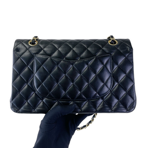 Classic Flap Medium Lambskin Black GHW