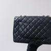 Single Flap Classic Jumbo Caviar Black LGHW