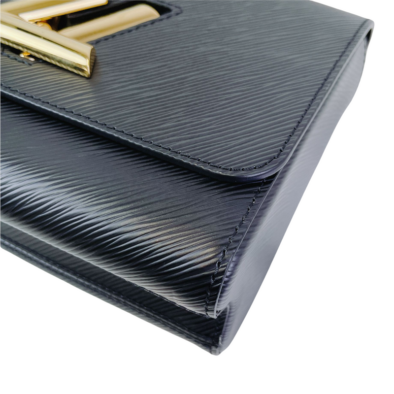 Twist Epi Leather MM Black GHW