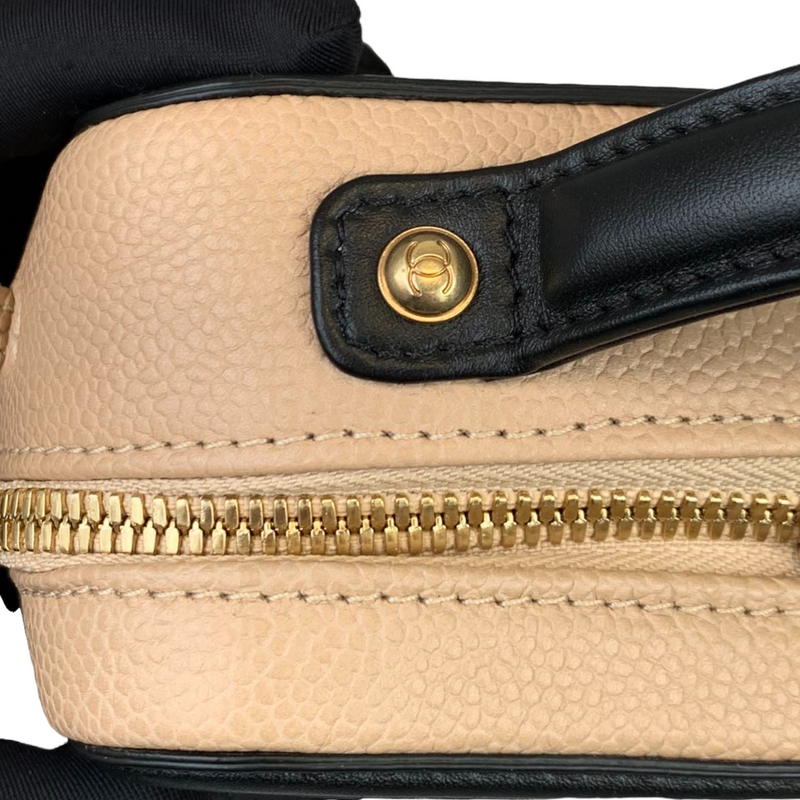Filigree Vanity Caviar Small Beige/Black GHW