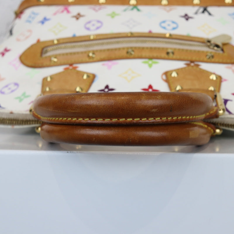 Monogram Multicolor Alma PM White GHW