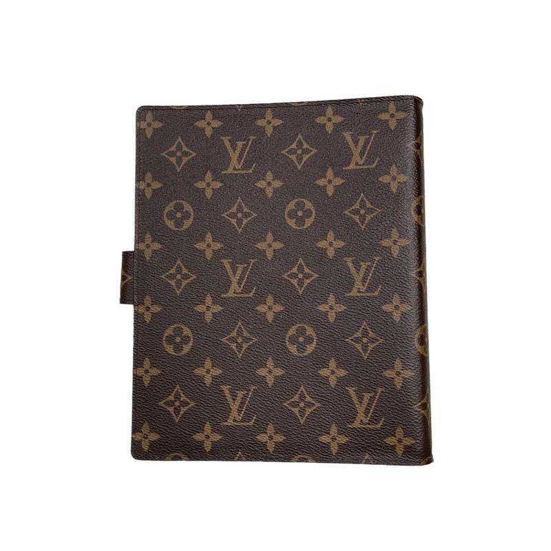 Monogram Large Agenda Cover