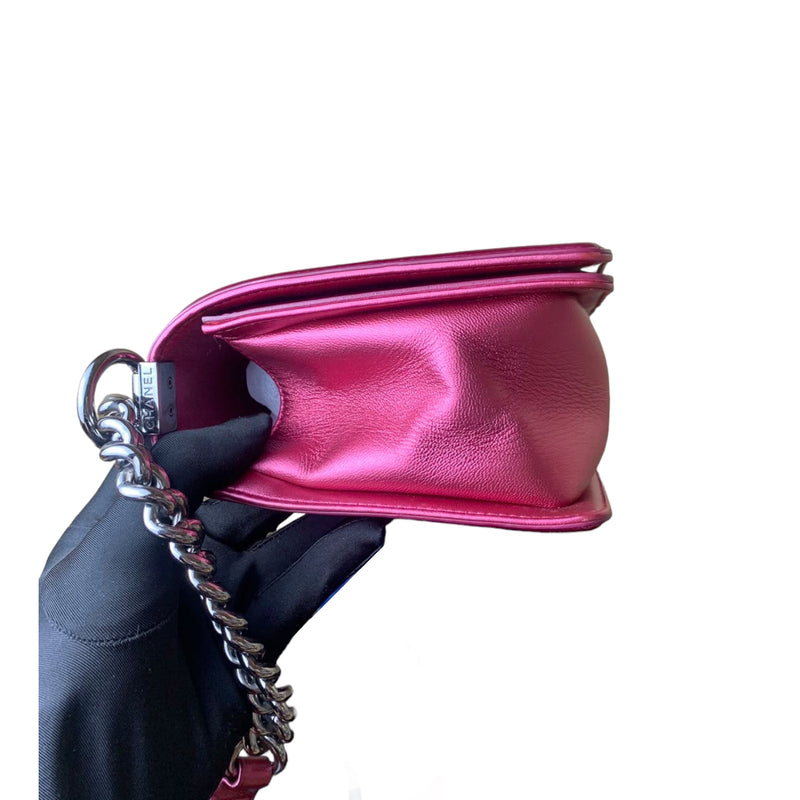 Old Medium Boy Patent Pink SHW