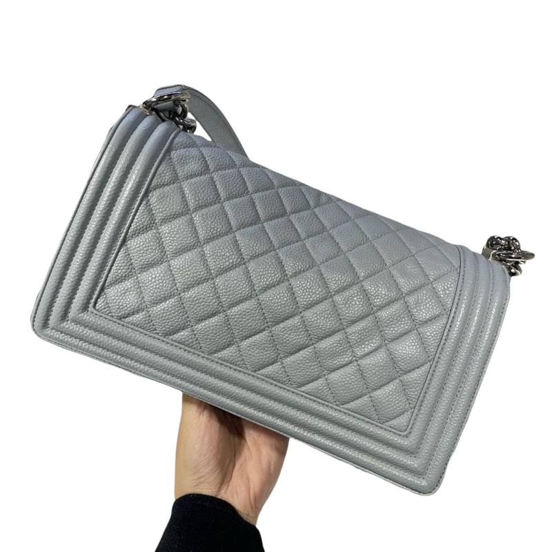 Boy Old Medium Caviar Light Grey SHW