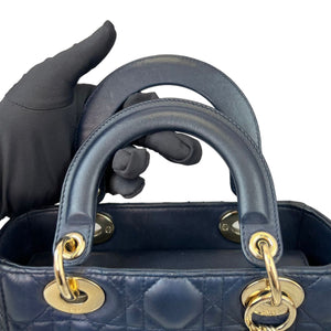 ABC Small Lady Dior Blue GHW