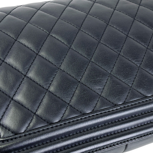 Boy Old Medium Calfskin Black GHW
