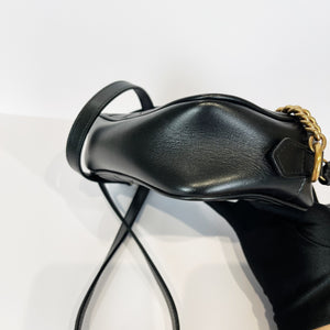 GG Marmont Mini Camera Black GHW