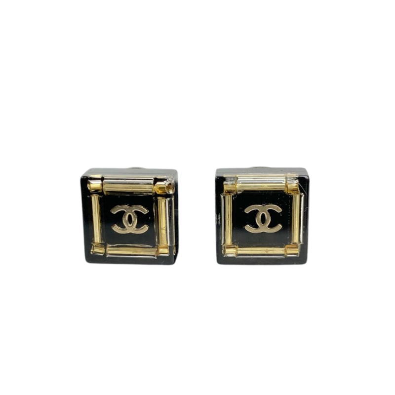 Chanel acrylic earrings Clearance