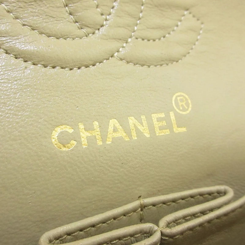 Classic Flap Small Lambskin Beige GHW