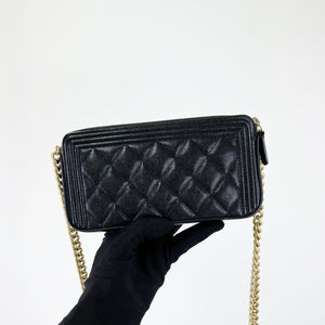 Double Zip WOC Boy Black GHW