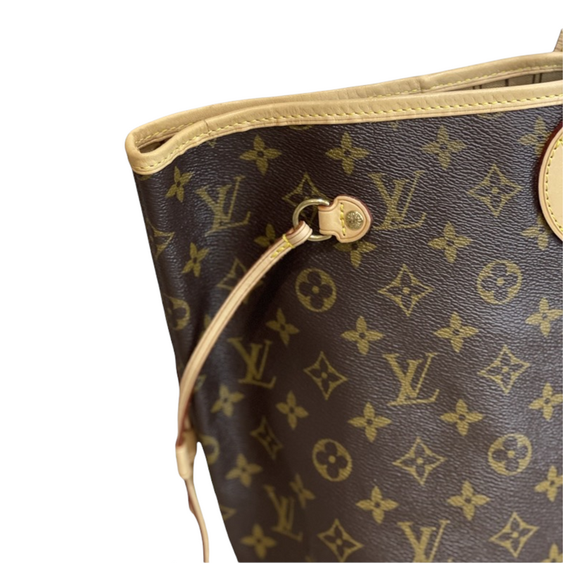 Louis Vuitton Grace Coddington Catogram Neverfull MM Canvas GHW