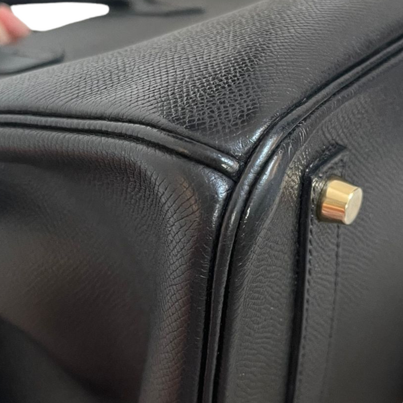 Birkin 35 Epsom Black GHW