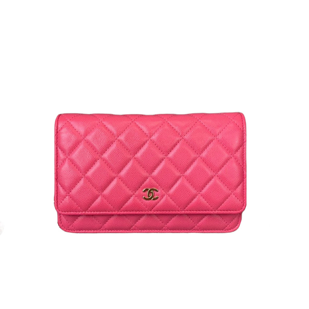 WOC Quilted Caviar Pink GHW