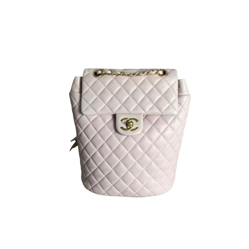 Chanel Small Blue Quilted Lambskin Urban Spirit Backpack by Ann's Fabulous Finds