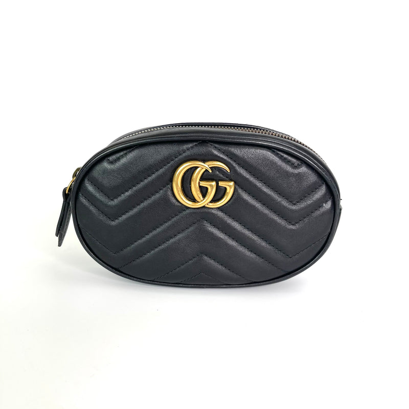 GG Marmont Belt Bag Black