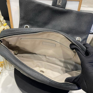 Easy Flap Caviar Jumbo Black SHW
