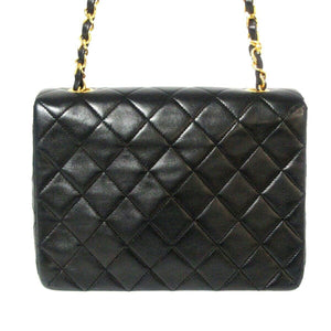 Mini Square Classic Vintage Flap Black