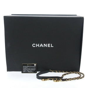 Coco Handle Medium Flap Bag Black