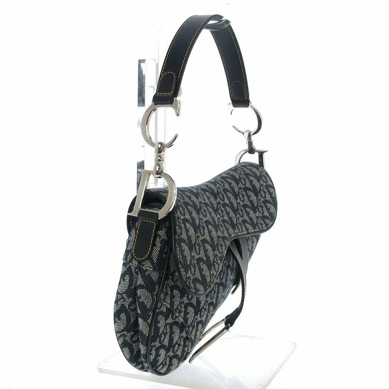 Jacquard Saddle Bag Blue