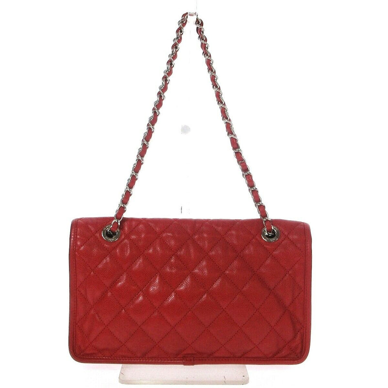 French Riviera Flap Caviar Red SHW