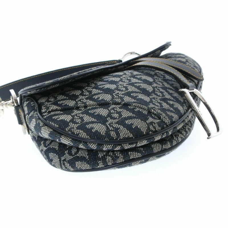 Jacquard Saddle Bag Blue