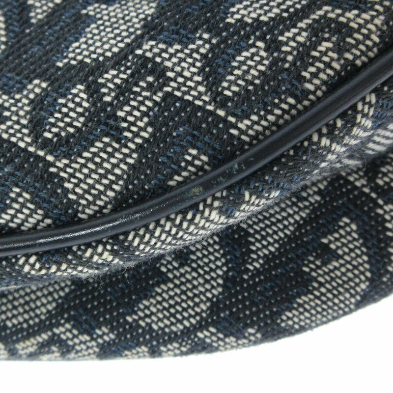 Jacquard Saddle Bag Blue