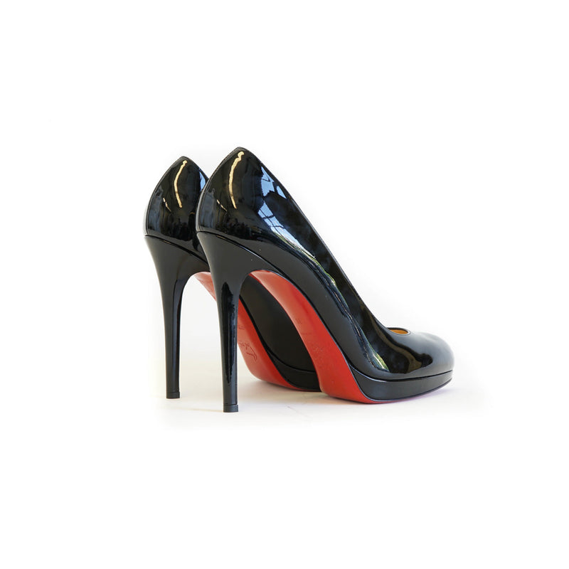 Black Patent Simple Pump