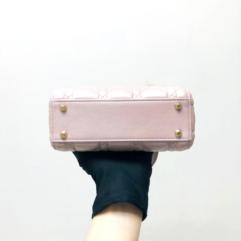Mini Lady Dior Bag Pearl Pink