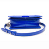Old Medium Boy Bag in Blue Patent Leather with SHW